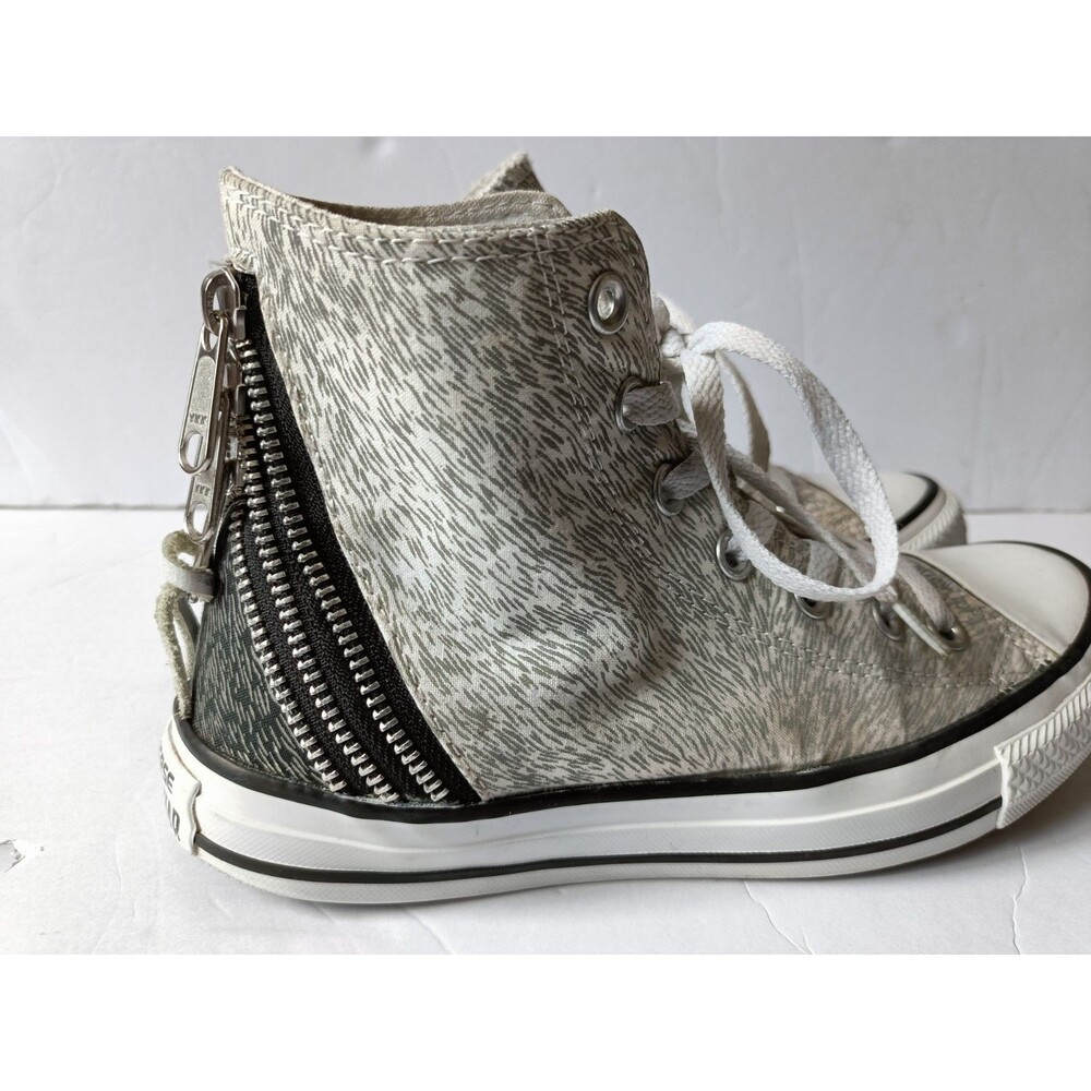 Converse All Star Chuck Taylor Shoes Women's Size 7 Reflective Tri Zip Sneakers - Picture 6 of 11
